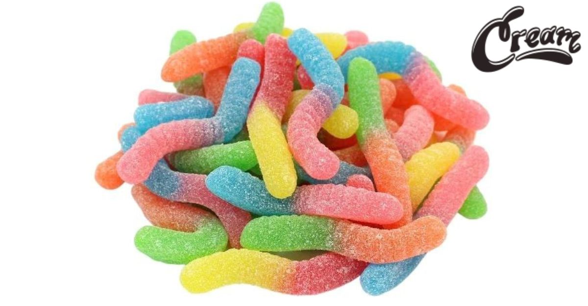 What are gummy worms made out of?